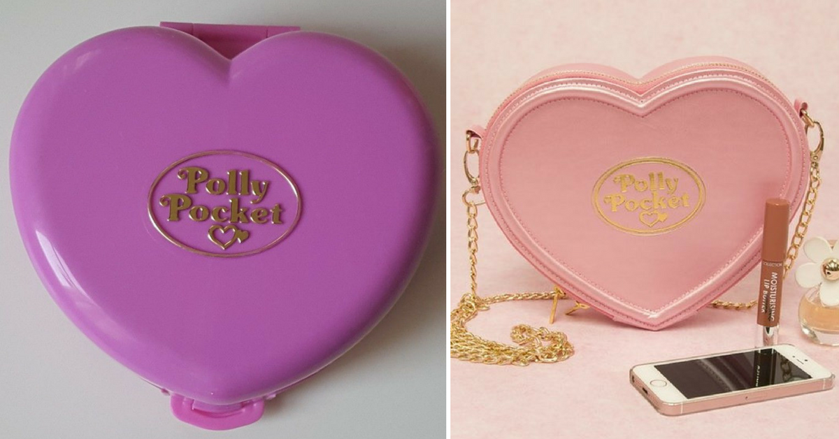 Make Your 90s Dreams Come True With A Polly Pocket Purse