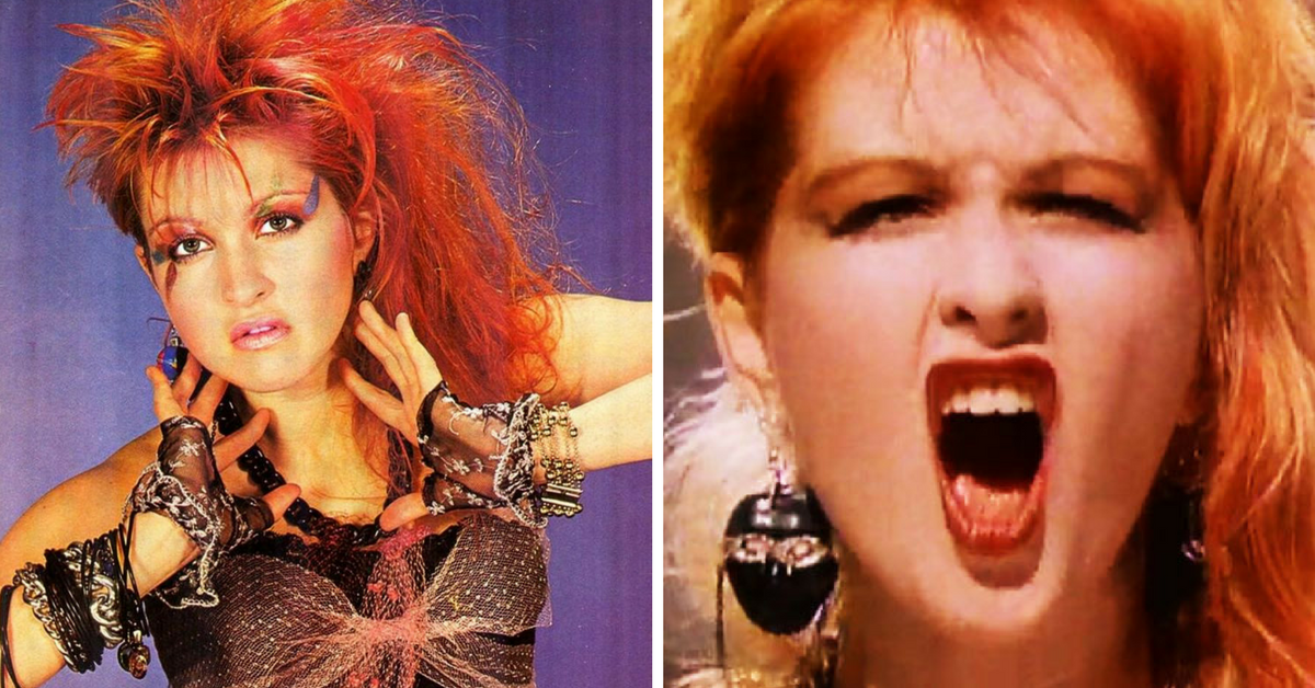 The Evolution of Cyndi Lauper's Blue Hair - wide 8