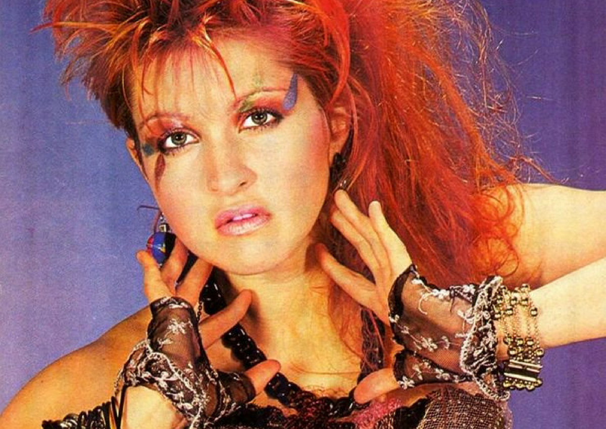 How to Achieve Cyndi Lauper's Blue Hair Look - wide 1
