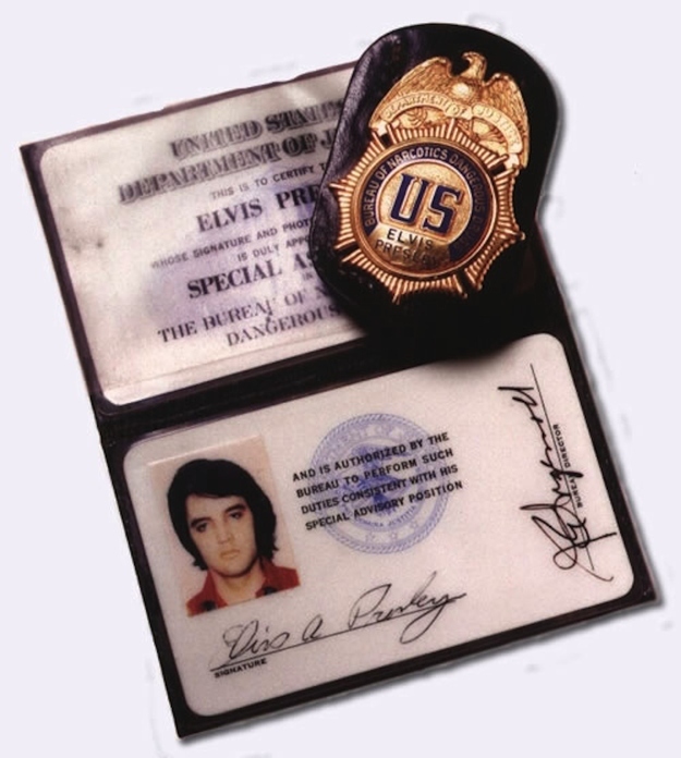 Elvis's Badge