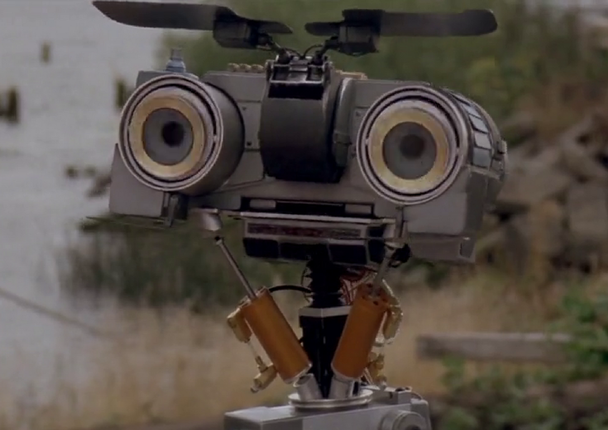 Робот Джонни короткое замыкание 1986. Short circuit Johnny 5 робот.
