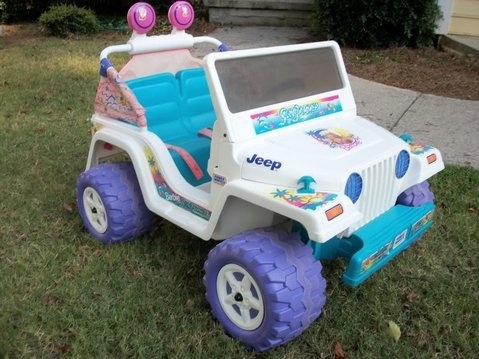 original barbie jeep