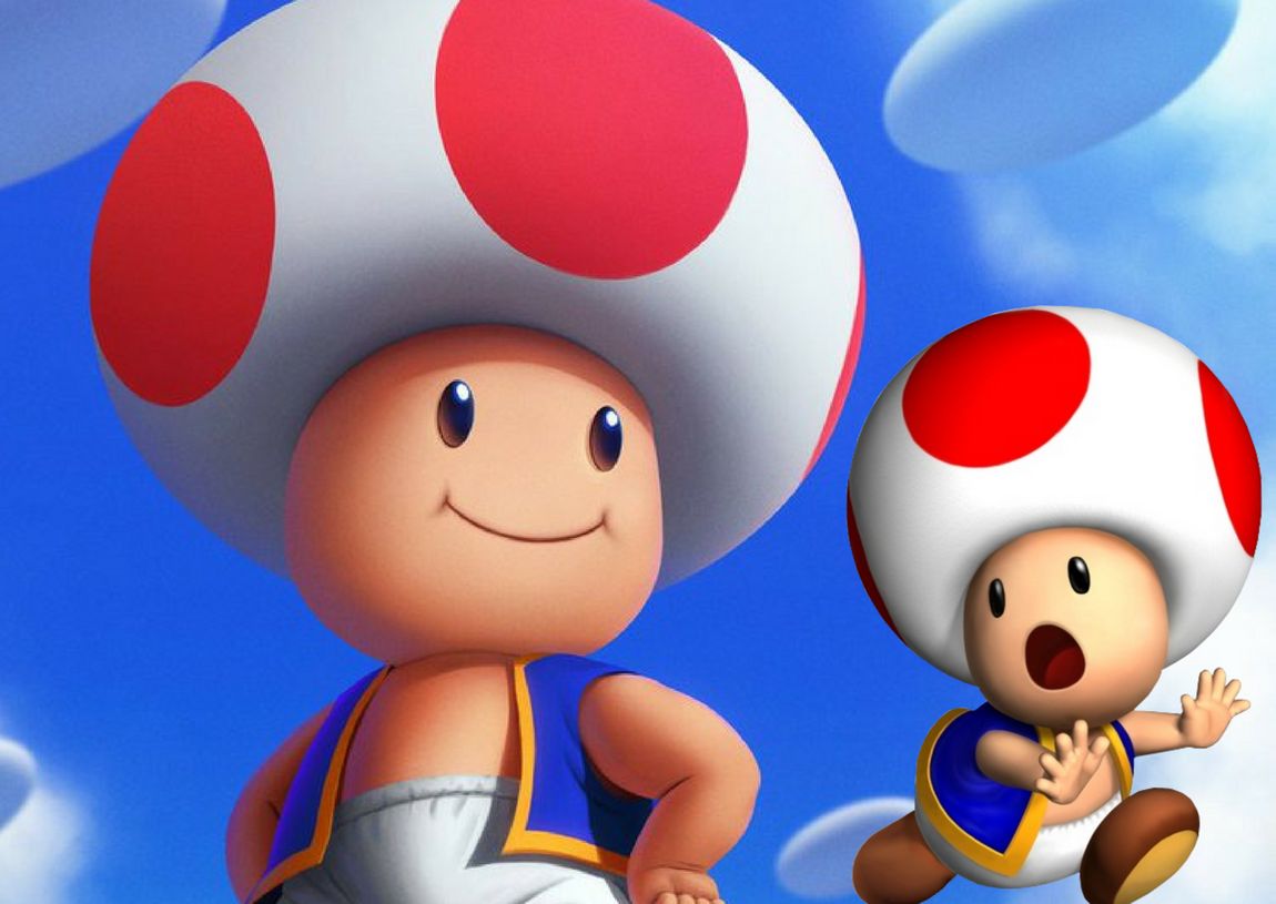 Someone Gave Toad Human Legs Now And It's Hilariously Awful.