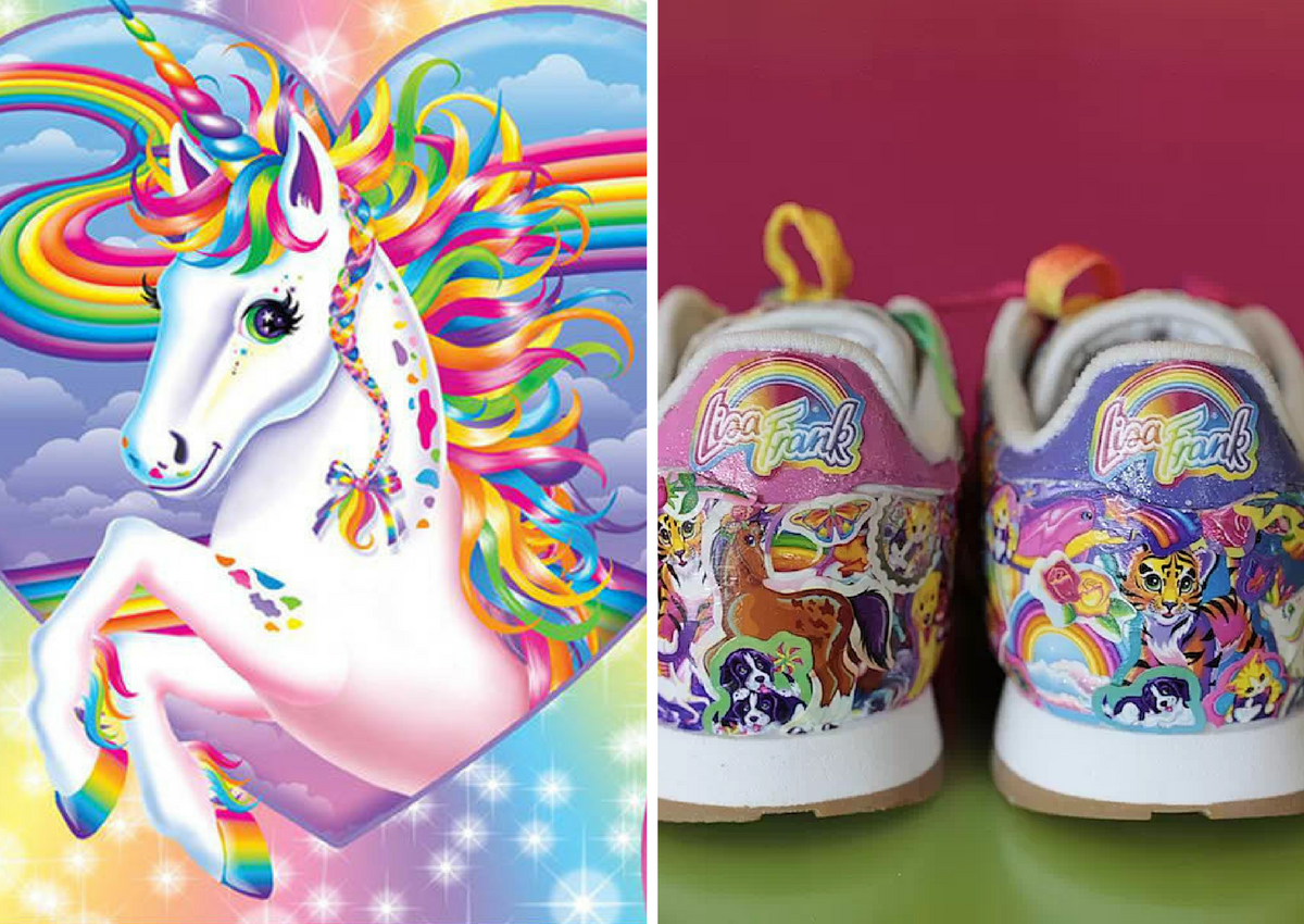 Lisa Frank Teams Reebok To Create The Most Wonderful Shoes Ever