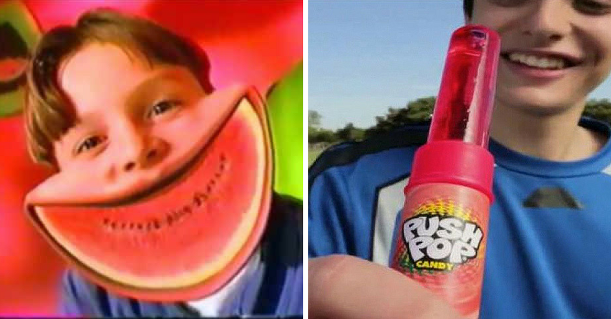 15 Insane Candy Commercials That Somehow Didn't Turn Us Off Candy Forever