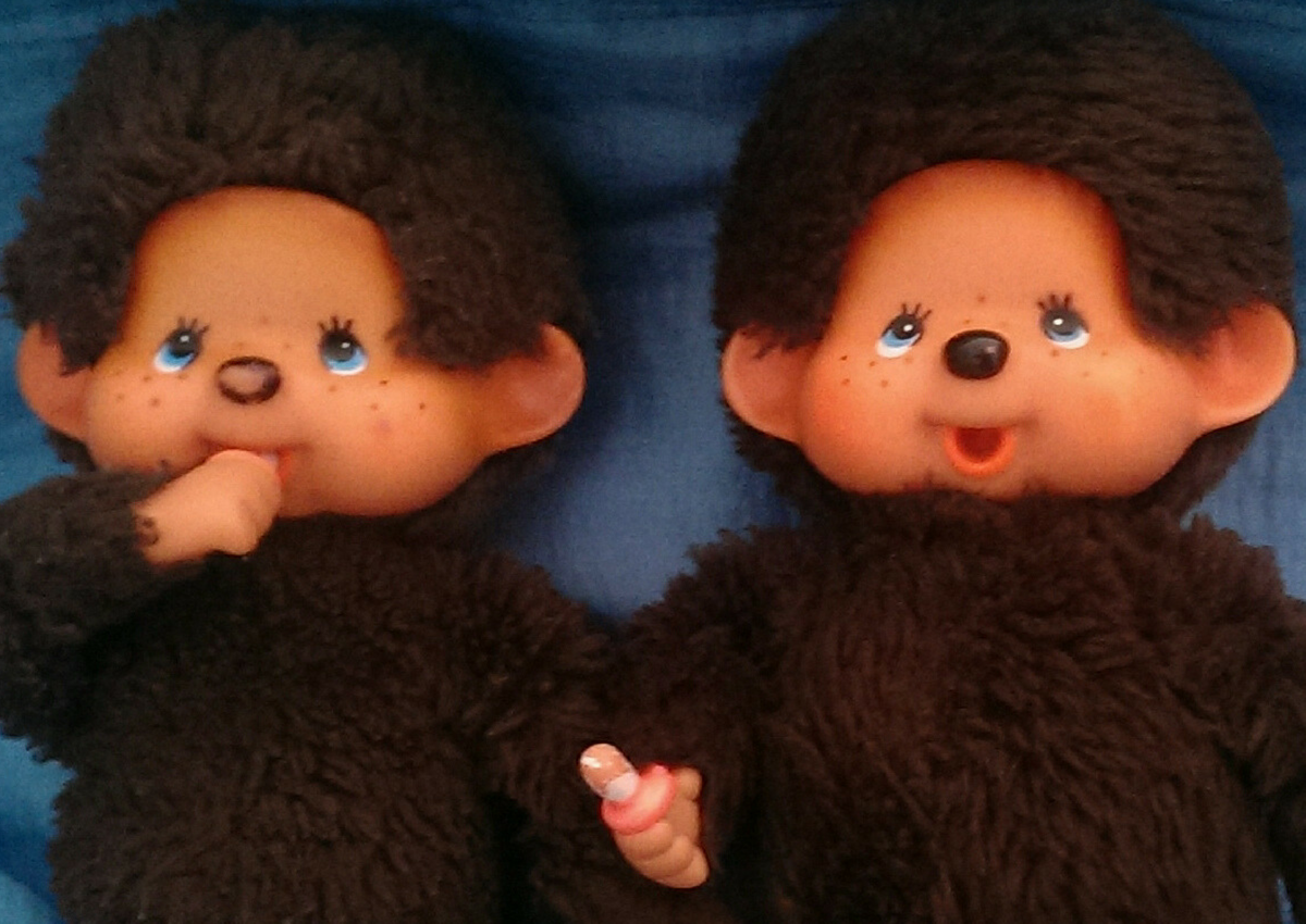 stuffed monkey toys from the 70s