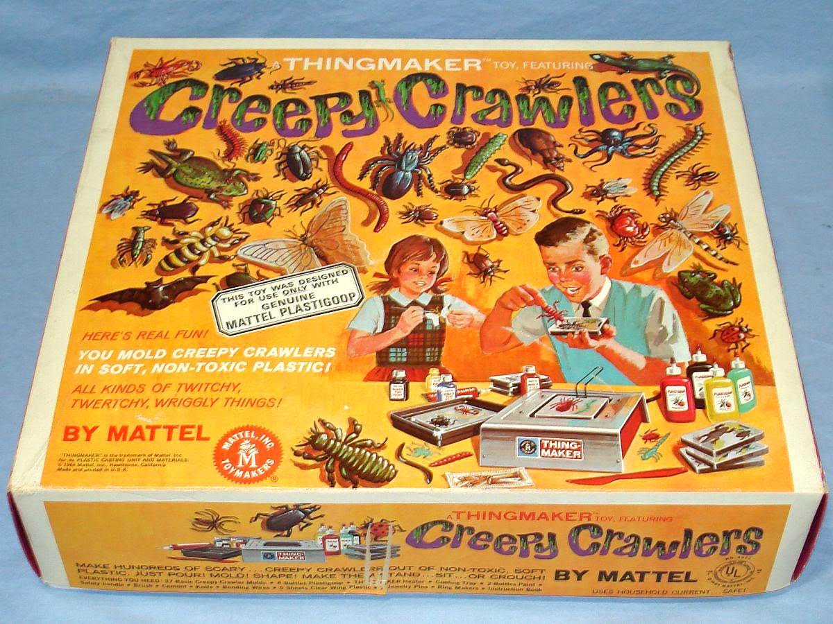 Details about   Vintage Thing Maker Creepy Crawlers Bugs Insects #2 