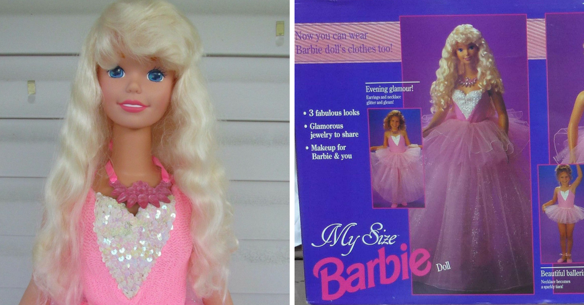 my size barbie doll