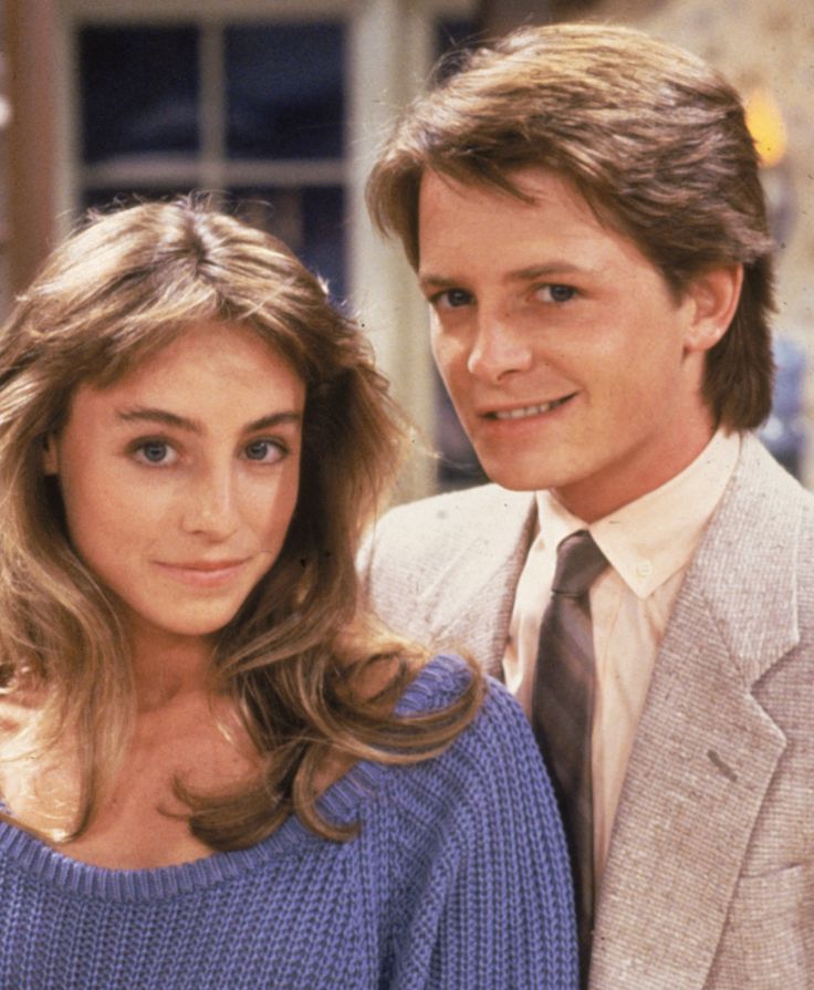 Michael J. Fox and Tracy Pollan 