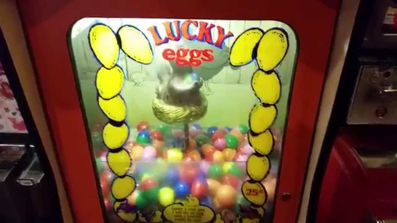The Lucky Egg vending machine