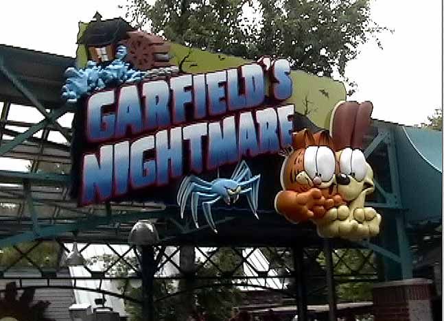 Garfield's Nightmare roller coaster
