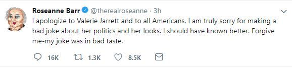 Roseanne Tweet