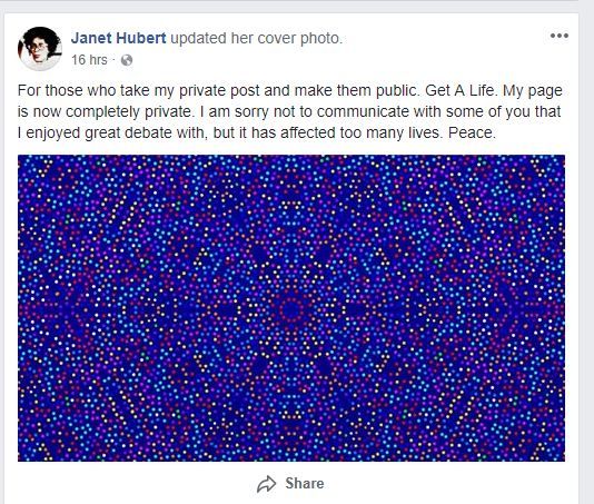 Janet Hubert Facebook
