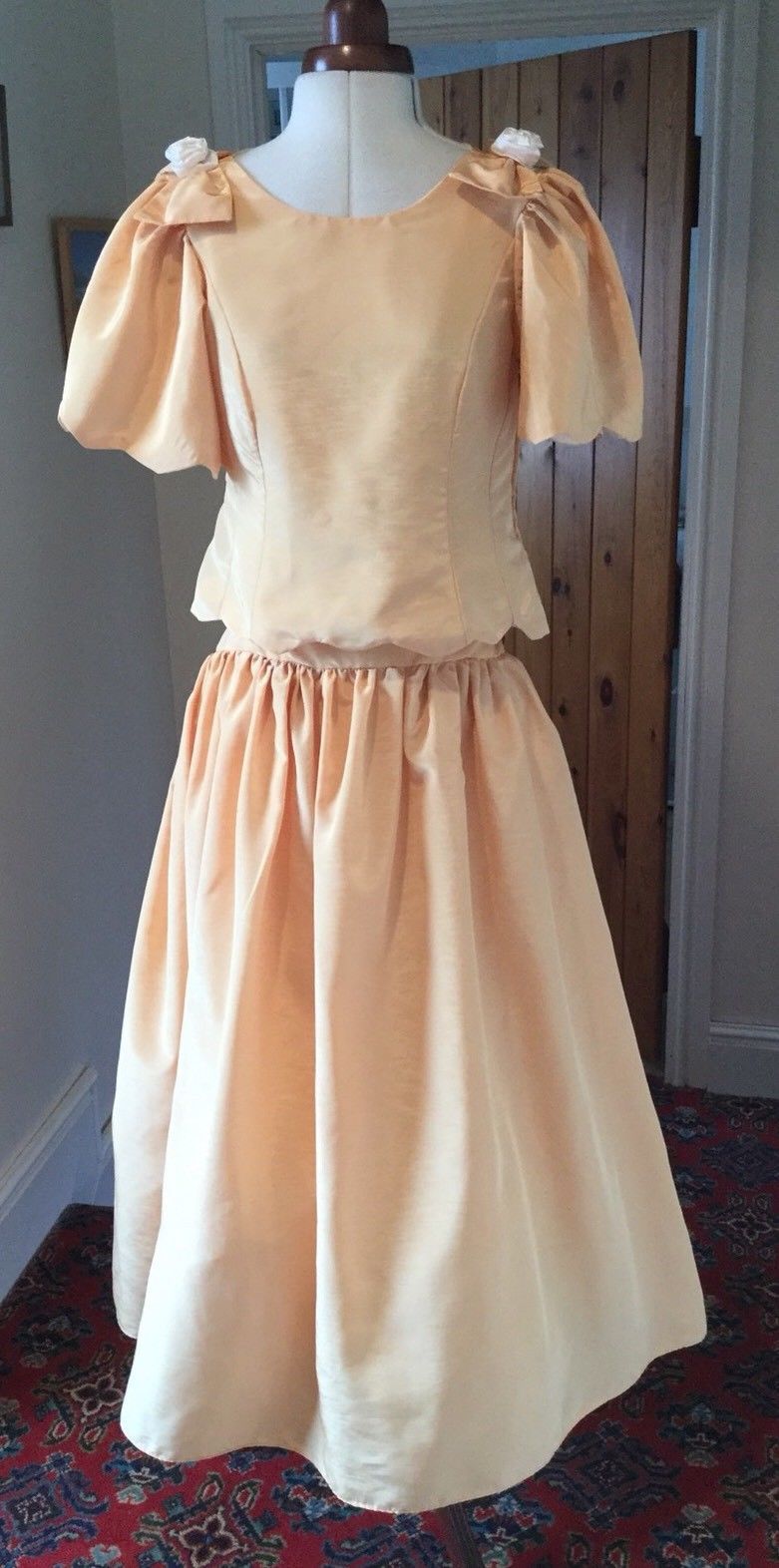 80s bridesmaid dress