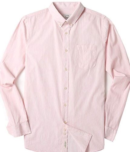 Pink button up